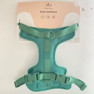 Wild One Dog Harness Spruce Green Large for Golden Retrievers, Poodles, Pitbulls